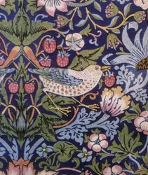 Strawberry Thief curtain, 1883